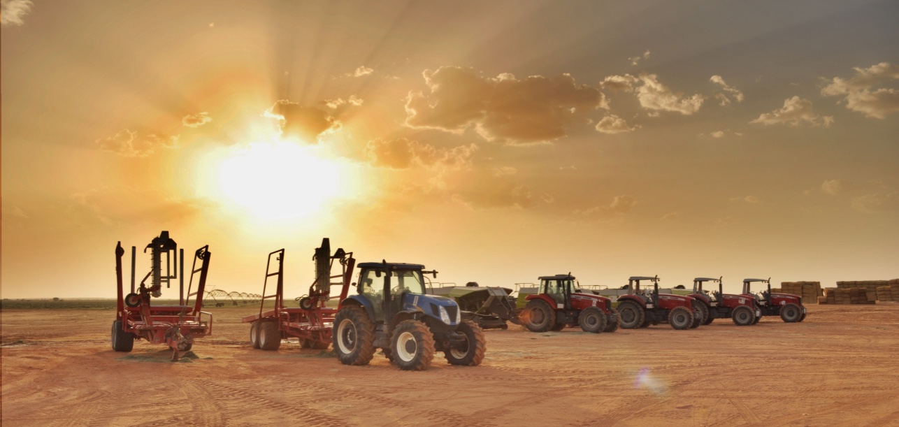 Equipment ready to work