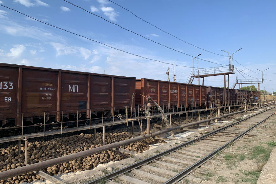 Tain transport of sugar beets